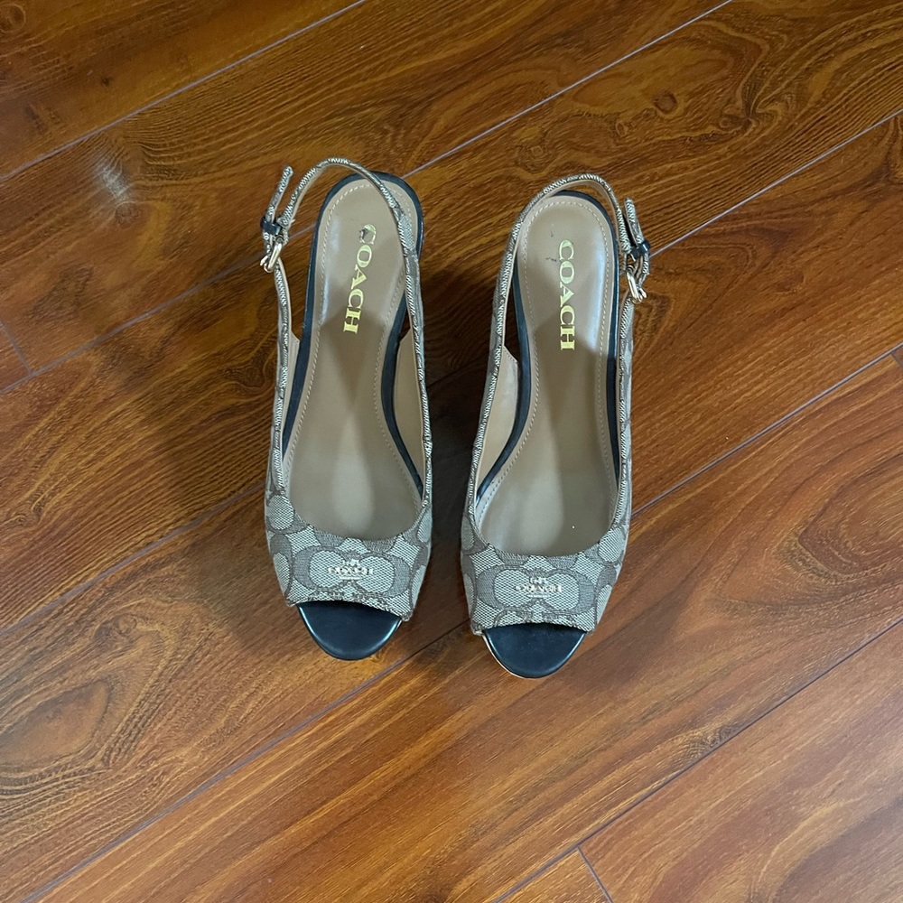 Coach wedges